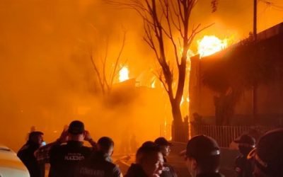 Incendio en la Central de abastos registra saldo blanco