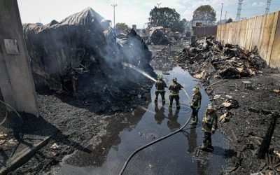 LABORA GOBIERNO CAPITALINO EN SOFOCACIÓN DE INCENDIO EN BODEGAS DE LA CENTRAL DE ABASTO
