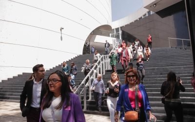 Más de mil 800 personas participan en Primer Simulacro Nacional 2023 del Senado