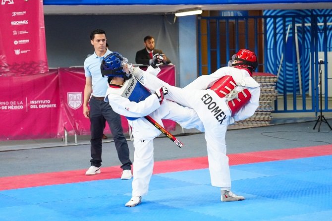 PREPARAN TAEKWONDOÍNES MEXIQUENSES PARTICIPACIÓN EN JUEGOS CENTROAMERICANOS Y DEL CARIBE SAN SALVADOR 2023