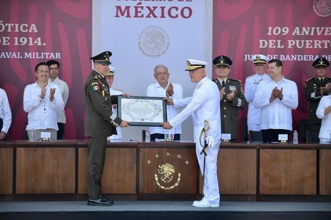Armenta reconoce labor histórica de Fuerzas Armadas en defensa de la soberanía nacional