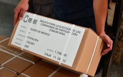 IECM distribuye las boletas para jornada presencial de Elección de COPACOS 2023 y Consulta de Presupuesto Participativo 2023 y 2024