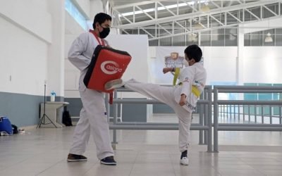 ORGANIZAN COMPETENCIA INTERNA DE TAEKWONDO CON MOTIVO DEL DÍA DE LA NIÑA Y EL NIÑO