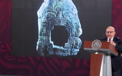 Próxima semana llegará a México el monumento olmeca de Chalcatzingo, de más de 2,000 años