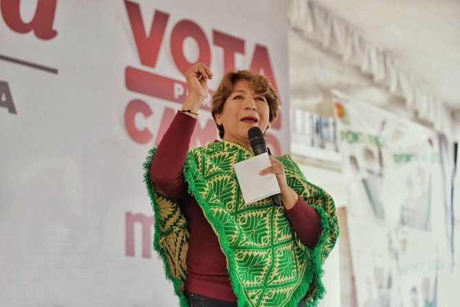 Se compromete Delfina Gómez a impulsar la creación de un seguro de desempleo.