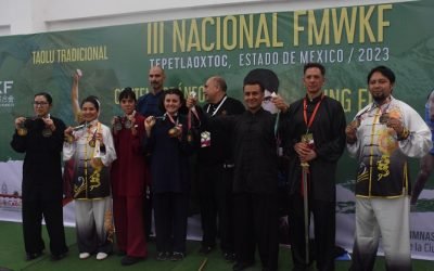 OCUPA DELEGACIÓN MEXIQUENSE PRIMER LUGAR EN CAMPEONATO NACIONAL DE WUSHU KUNG FU