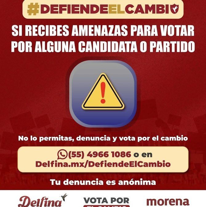 Lanza MORENA la plataforma “Defiende el Cambio en Edomex” para denunciar la compra del voto y la guerra sucia