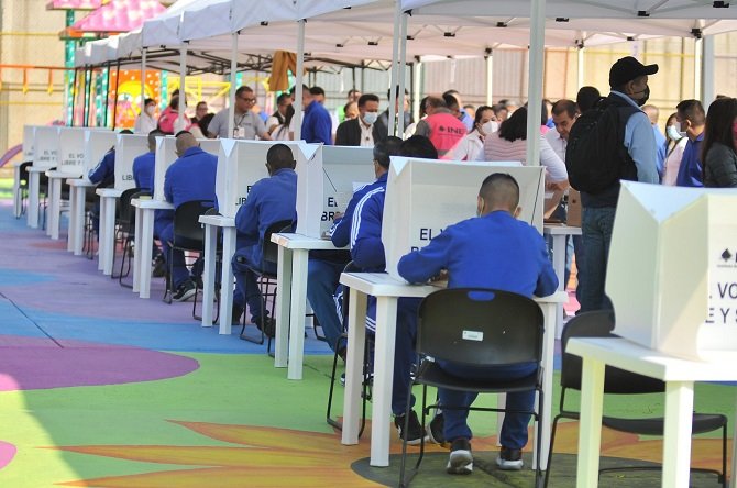 CONCLUYE SECRETARÍA DE SEGURIDAD JORNADA DE VOTACIÓN ANTICIPADA PARA ELECCIÓN DE GUBERNATURA EN PENALES MEXIQUENSES