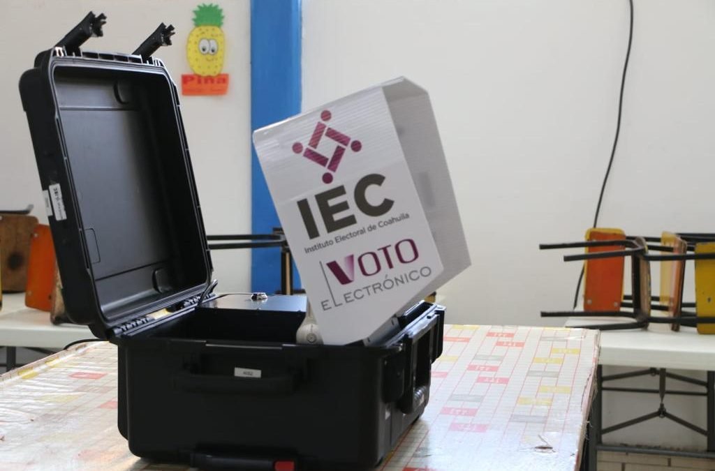 Por certeza en las elecciones, INE determina cancelar urnas electrónicas de Coahuila