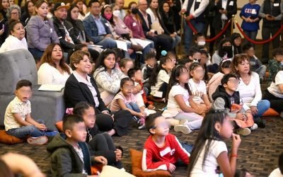 Reafirma Delfina Gómez su compromiso con la infancia mexiquense