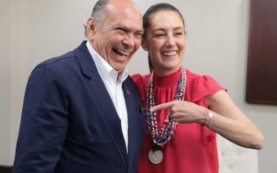 Ofrece Garibay 2.5 millones de votos a Claudia Sheinbaum en Jalisco