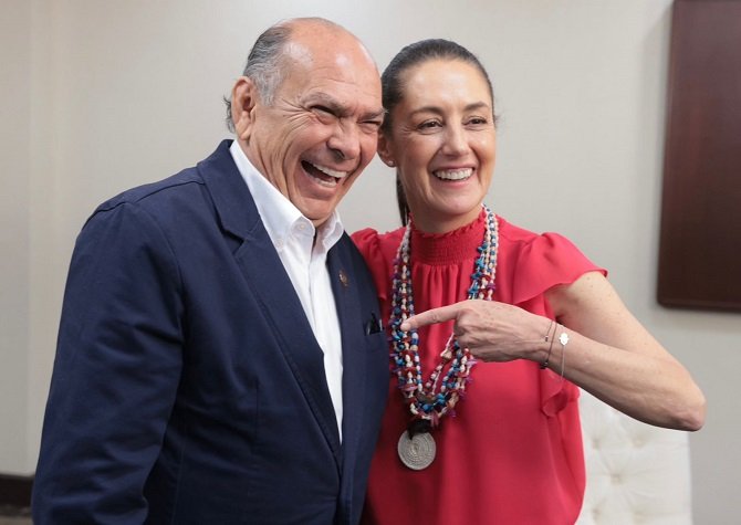 Ofrece Garibay 2.5 millones de votos a Claudia Sheinbaum en Jalisco