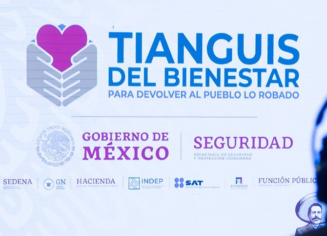 Tianguis del Bienestar entrega 8 millones de bienes decomisados a familias de cuatro estados