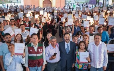 ENTREGAN A MIL 157 FAMILIAS APOYOS DEL PROGRAMA DE “MEJORAMIENTO DE VIVIENDA” PARA GARANTIZAR DERECHO A VIVIENDA DIGNA