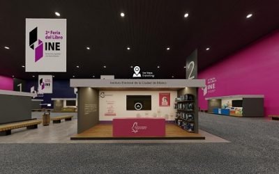 Participa IECM en segunda edición de la Feria del Libro “Democracia, Igualdad y No Discriminación”, organizada por el INE
