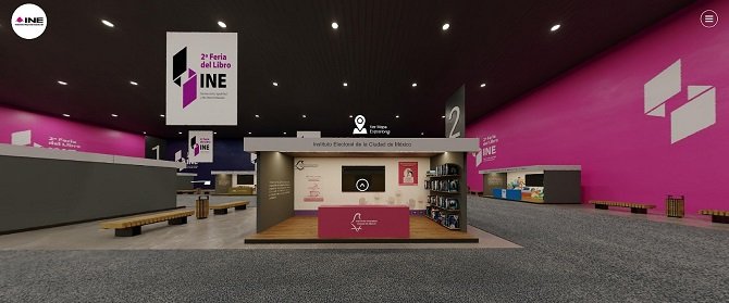 Participa IECM en segunda edición de la Feria del Libro “Democracia, Igualdad y No Discriminación”, organizada por el INE