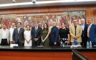 Se despide Monreal de integrantes de la JUCOPO; estos reconocen su disposición para construir un diálogo abierto, respetuoso y cordial con todas las fuerzas políticas