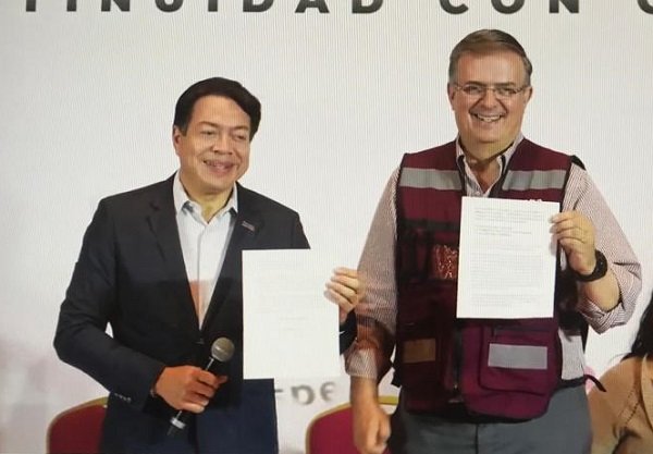 Se apoyará en voluntarios, para realizar sus giras y así convertirse en el defensor de la 4T, anunció Ebrard