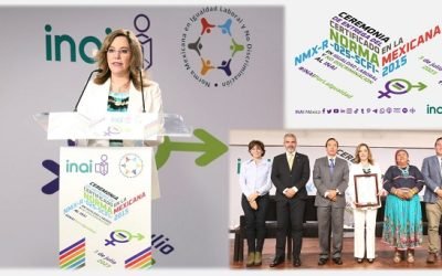 OBTIENE INAI CERTIFICACIÓN EN LA NORMA MEXICANA DE IGUALDAD LABORAL Y NO DISCRIMINACIÓN