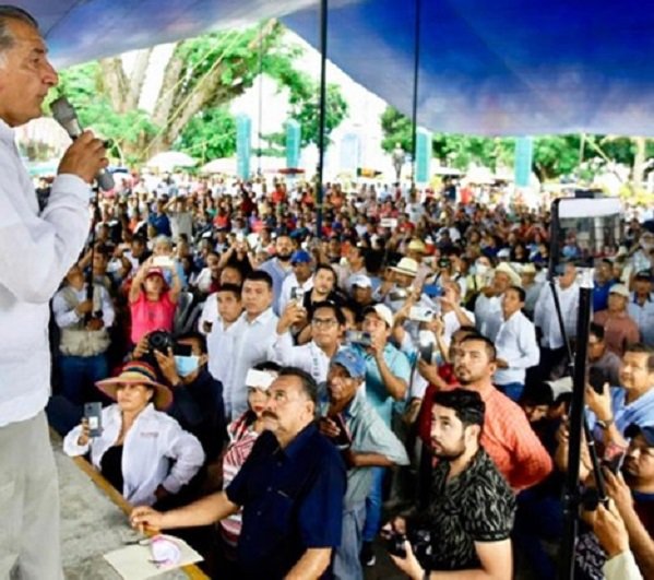 Promete Adán Augusto en Oaxaca permanencia de programas sociales en años venideros