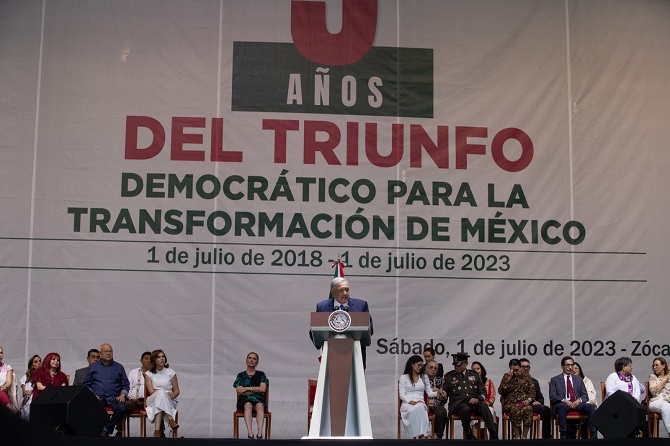 ¿Para quién celebra el presidente?