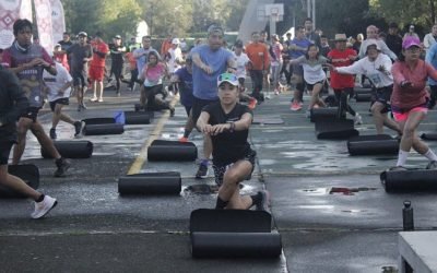 ENTRENAN CORREDORAS Y CORREDORES EN XOCHIMILCO, RUMBO AL MARATÓN DE LA CIUDAD DE MÉXICO