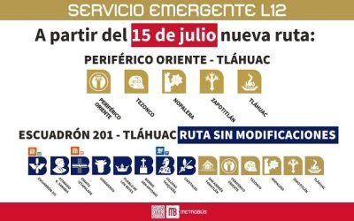 Este sábado se reabrieron al público 5 estaciones de la #Línea12 del @MetroCDMX