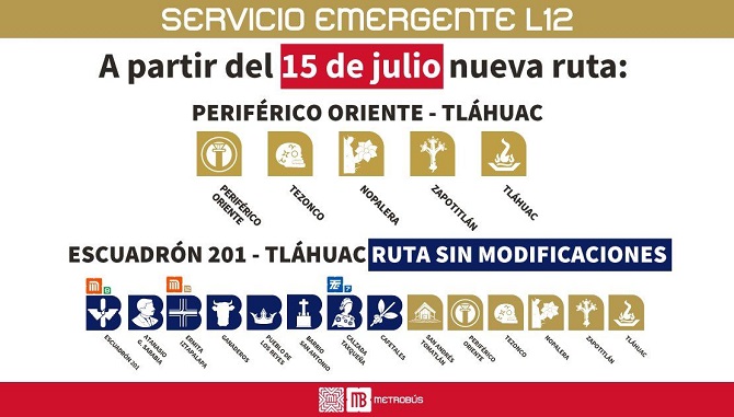 Este sábado se reabrieron al público 5 estaciones de la #Línea12 del @MetroCDMX