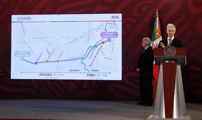 PRÓXIMO 14 DE SEPTIEMBRE INICIARÁ LA PRIMERA ETAPA DEL TREN INTERURBANO TOLUCA-MÉXICO: DEL MAZO