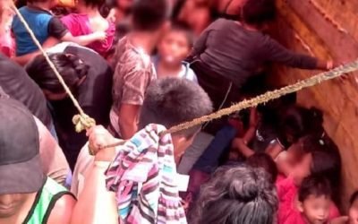 Rescata INM en dos eventos a 303 personas migrantes hacinadas en cajas secas de un tractocamión y un torton