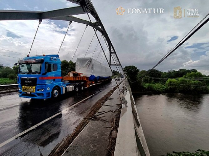 Concluye traslado de primer Tren Maya a Cancún; la transformación del sureste, en marcha: Javier May