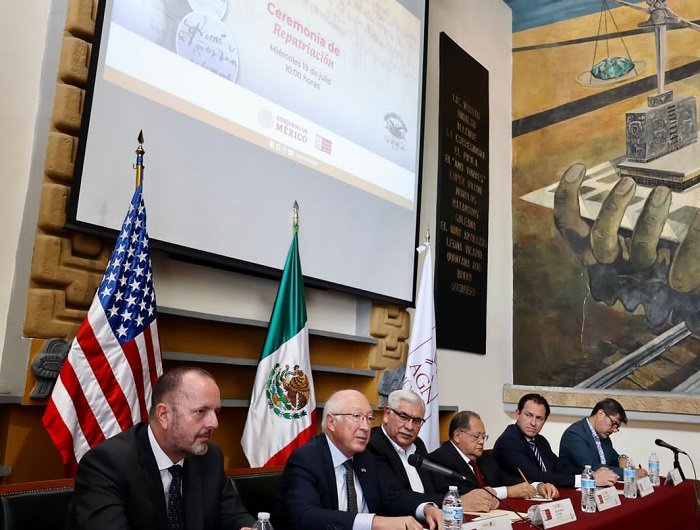 El manuscrito de Hernán Cortés de 1527 regresa a México gracias a la coordinación entre autoridades estadounidenses y mexicanas