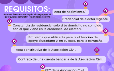 Traza IECM ruta para aspirantes a candidaturas sin partido