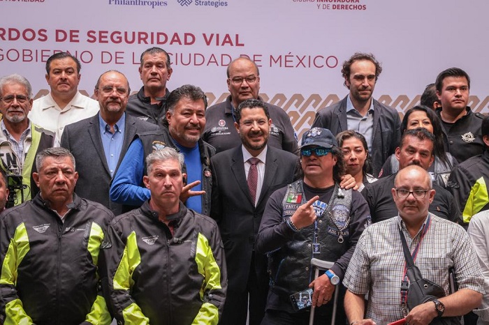 ACUERDAN GOBIERNO DE LA CIUDAD DE MÉXICO Y MOTOCICLISTAS ACCIONES CONJUNTAS PARA SALVAR VIDAS EN LA CAPITAL