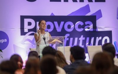 Asegura Sheinbaum que siempre va a defender la educación