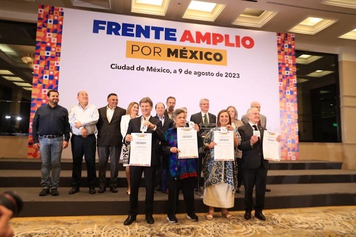 Paredes, Creel, De la Madrid y Gálvez, los finalistas del proceso interno del FAM