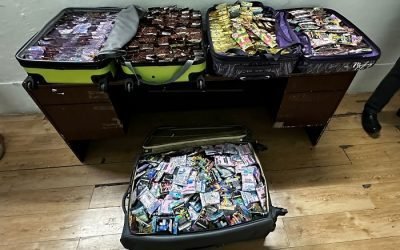Evita Guardia Nacional traslado de más de mil 400 cigarros de marihuana a la CDMX