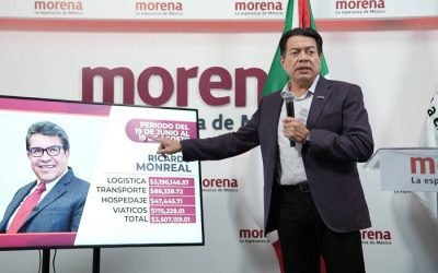 «CUMPLIMOS CON EL COMPROMISO DE REPORTAR LOS GASTOS DE NUESTROS ASPIRANTES»: MARIO DELGADO