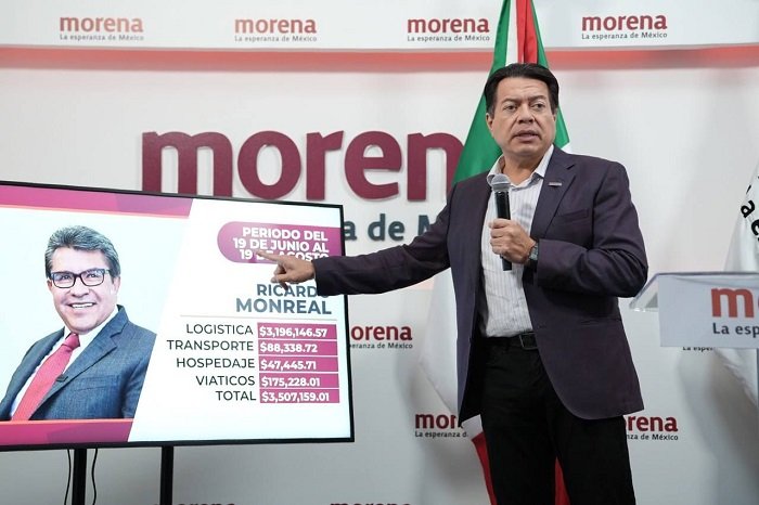 «CUMPLIMOS CON EL COMPROMISO DE REPORTAR LOS GASTOS DE NUESTROS ASPIRANTES»: MARIO DELGADO