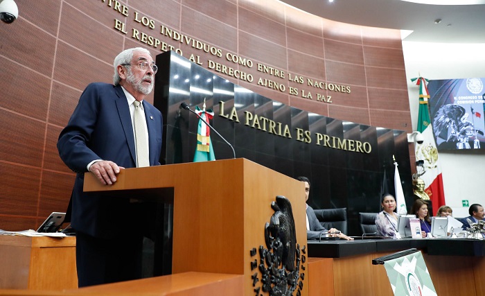 Comisión Permanente reconoce la trayectoria del rector de la UNAM, Enrique Luis Graue Wiechers