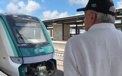 Segundo recorrido a bordo del Tren Maya se hará de Cancún a Escárcega, informa presidente
