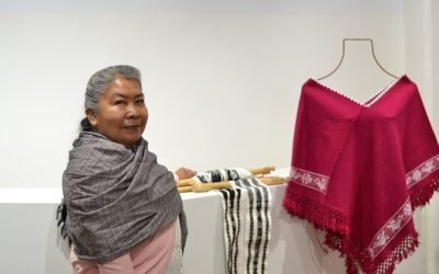 UTILIZAN ARTESANOS MEXIQUENSES TELAR DE CINTURA U OTATE