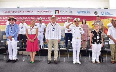 El Gobierno de México Y UNODC lanzan Programa de Control de Contenedores en Puertos Mexicanos