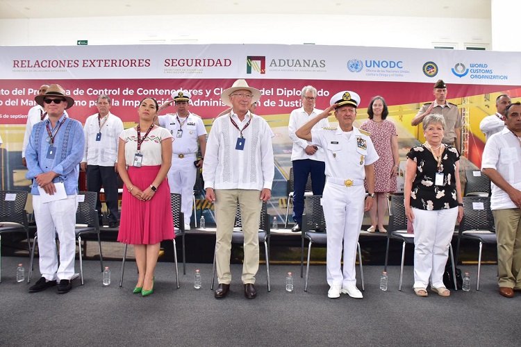 El Gobierno de México Y UNODC lanzan Programa de Control de Contenedores en Puertos Mexicanos