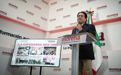 EN DEFINICIÓN DE CANDIDATURAS, MORENA ACTUARÁ CON ABSOLUTO RESPETO A SUS ESTATUTOS: MARIO DELGADO
