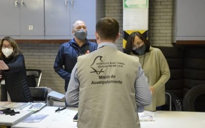 Destaca Misión de Observación electoral, labor del IECM en la organización de las elecciones locales