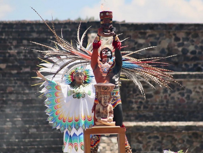 Encienden fuego panamericano en Teotihuacán rumbo a Santiago 2023