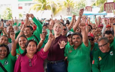 Morenistas de Mérida respaldan a Verónica Camino en su decisión de transformar Yucatán