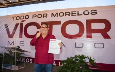 VÍCTOR MERCADO SE REGISTRA PARA COORDINAR LOS COMITÉS DE DEFENSA DE LA 4T EN MORELOS