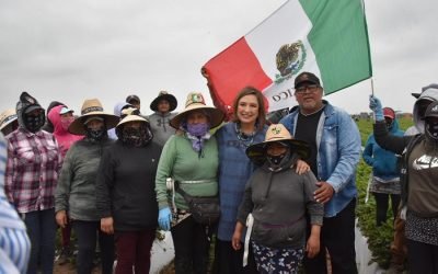 Migrantes expresan a Xóchitl Gálvez, su preocupación por la inseguridad en México y que sus familias no tengan acceso a medicamentos